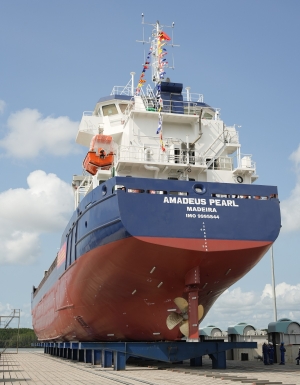 Damen delivers first of three Combi Freighters to Reederei M. Lauterjung