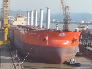 First rotor sails equipped ore carrier to serve Vale