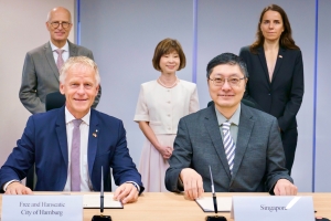 Hamburg and Singapore begin strategic partnership