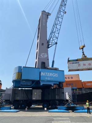 Intergis adds flexibility in South Korea with Konecranes Gottwald Gen 6 MHC